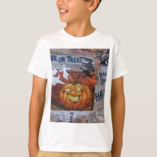 Halloween Jack O' Lantern T-Shirt (Vorderseite)