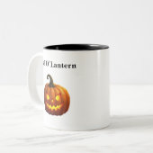 Halloween Jack O' Lantern Tasse (Vorderseite Links)