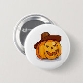 Halloween-Jack-O-Lantern-Taste Button (Vorne & Hinten)