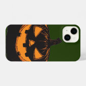 Halloween Jack-o-Lantern Telefongehäuse iPhone Hülle (Rückseite (Horizontal))