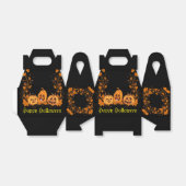 Halloween-Jack-O-Lantern-Trio-Gefälligkeitsbox Geschenkschachtel (Ungefaltet)