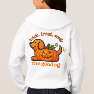 Halloween Jack-O-Lantern Welpen Mädchen Hoodie