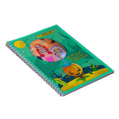 Halloween Jack o' Lantern Wizard Family Foto Notizblock (Rechte Seite)