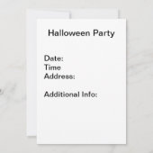 Halloween Jack o' Lantern Wizard Foto Frame hinzuf (Rückseite)