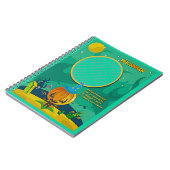 Halloween Jack o' Lantern Wizard Foto Frame hinzuf Notizblock (Linke Seite)