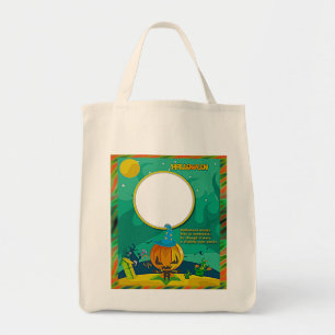 Halloween Jack o' Lantern Wizard Foto Frame hinzuf Tragetasche