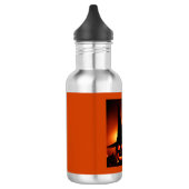 Halloween - Jack-O-Lanterns 5 Edelstahlflasche (Links)