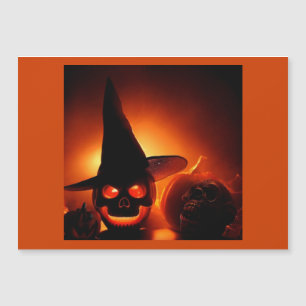 Halloween - Jack-O-Lanterns 5 Magnetkarte