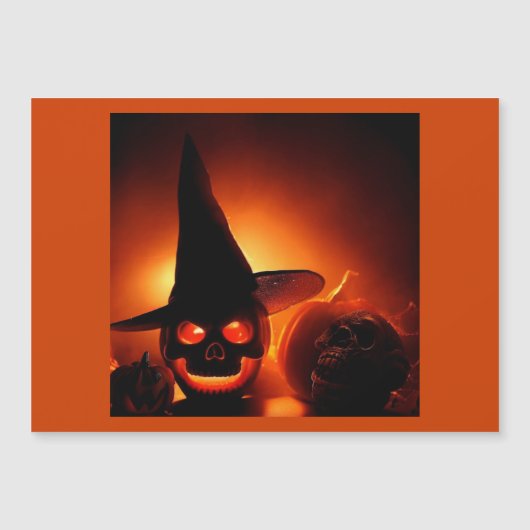 Halloween - Jack-O-Lanterns 5 Magnetkarte (Vorderseite)