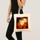 Halloween - Jack-O-Lanterns 8 Tote Bag Tragetasche (Vorderseite (Produkt))