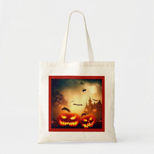 Halloween - Jack-O-Lanterns 8 Tote Bag Tragetasche (Vorne)