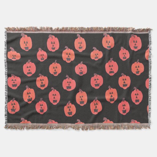 Halloween Jack O"Lanterns Decke (Vorderseite)