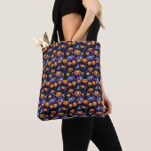 Halloween Jack-O-Lanterns Orange Pumpkins Tasche (Von Nahem)