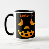 Halloween-Jack-o'-Laterne-Combo-Tasse Tasse (Links)