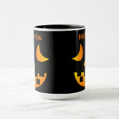 Halloween-Jack-o'-Laterne-Combo-Tasse Tasse (Zentrum)