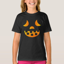 Halloween-Jack-o'-Laterne-Face-Girl-T - Shirt