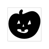 Halloween Jack-o-Laterne Gummistempel (Prägung)