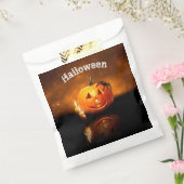 Halloween Jack-o-Laterne mit Spider Geschenktütchen (Versiegelt)
