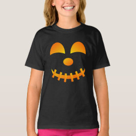 Halloween Jack-o'-Laterne Niedlich Face Girl's T - T-Shirt