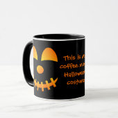 Halloween-Jack-o'-Laterne Niedliche Gesichter-Tass Tasse (Vorderseite Links)