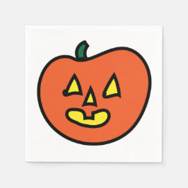Halloween Jack-o-Laterne Serviette