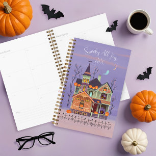 Halloween-Jack-o'-Laterne Spuk House Planer