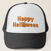 Halloween | Jack-o-Laterne Truckerkappe (Vorderseite)