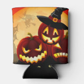 Halloween Jack-o-Laternen Dosenkühler (Rückseite)