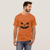 Halloween-Jack-o-Laternen-Kürbisgesicht T-Shirt (Vorne ganz)