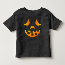 Halloween Jack-o' Laternenface Kinderwagen T - Shi Kleinkind T-shirt