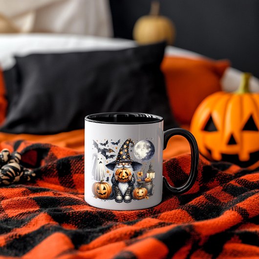Halloween-Jack-o'-Laternengnome Tasse