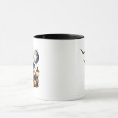 Halloween-Jack-o'-Laternengnome Tasse (Zentrum)