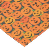 Halloween-Jack-o'-Laternenkürbis Tischdecke (Schrägansicht)