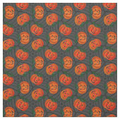 Halloween Jack o'lantern CobwebPattern Pumpkins Stoff (Muster)