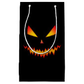 Halloween Jack O'Lantern Gesicht cooles beängstige Kleine Geschenktüte (Vorderseite)