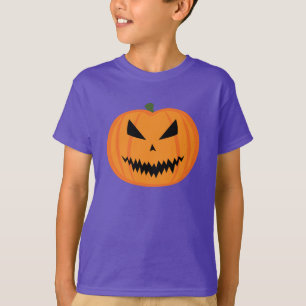 Halloween Jack O'Lantern Kürbisbauch T-Shirt