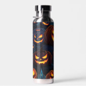 Halloween Jack o'Lantern Pattern Trinkflasche (Rechts)