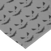 Halloween Jack OLantern Schwarzes Gesichtsbild Tischdecke (Schrägansicht)
