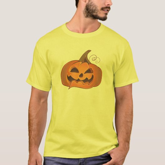 Halloween Jack O'Lantern Shirt (Vorderseite)