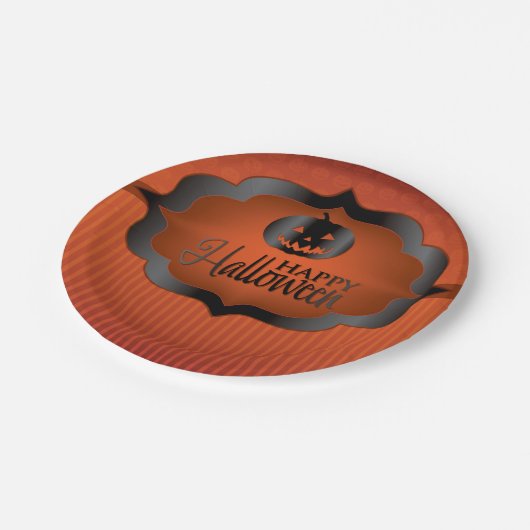Halloween-Jack Pappteller (Schrägansicht)