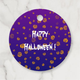 Halloween Jack Pumpkins Geschenkanhänger