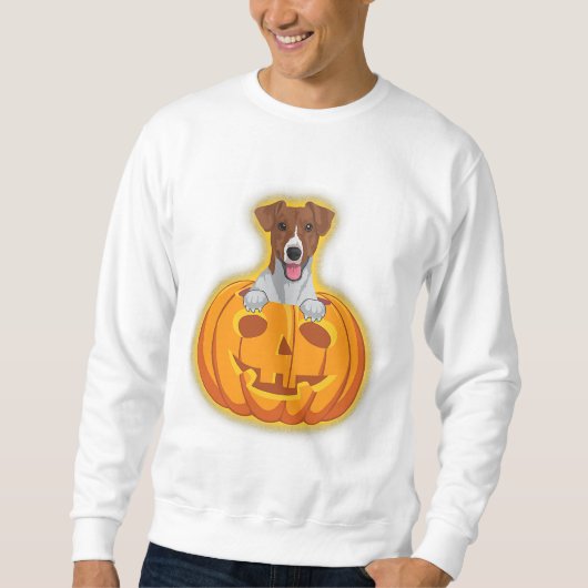 halloween Jack russell - halloween Jack russell te Sweatshirt (Vorderseite)