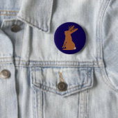 Halloween Jackalope Trick oder Treat Button (Beispiel)