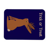 Halloween Jackalope Trick oder Treat Custom Magnet (Horizontal)