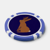 Halloween Jackalope Trick oder Treat Custom Pokerchips (Einzeln)