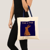 Halloween Jackalope Trick oder Treat Custom Tragetasche (Vorderseite (Produkt))