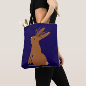 Halloween Jackalope Trick oder Treat Double Side Tasche (Von Nahem)