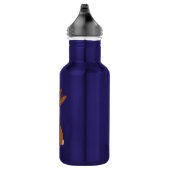 Halloween Jackalope Trick oder Treat Edelstahlflasche (Rechts)