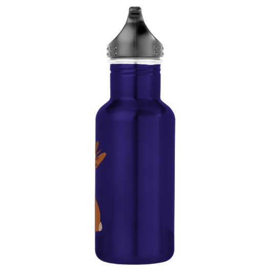 Halloween Jackalope Trick oder Treat Edelstahlflasche (Rechts)