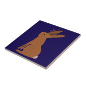 Halloween Jackalope Trick oder Treat Fliese (Seite)